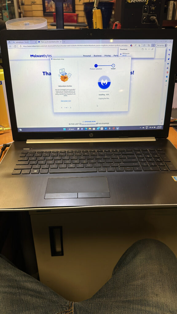 HP Laptop Malware Removal Long Island Computer Repair